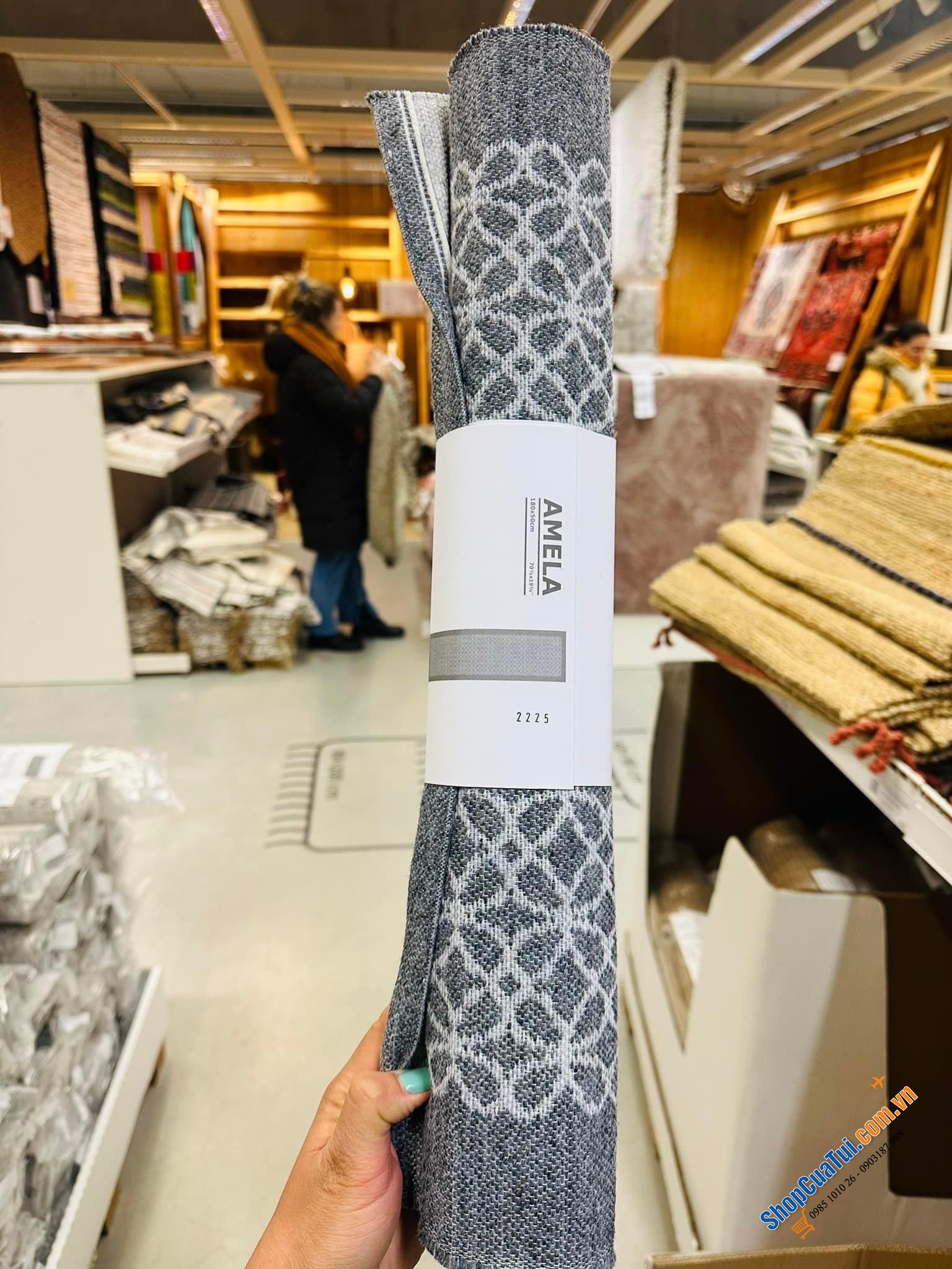 Thảm bếp cao cấp IKEA AMELA 180 x 50 cm - made in Italy - mua trực tiếp tại Ikea ĐỨC