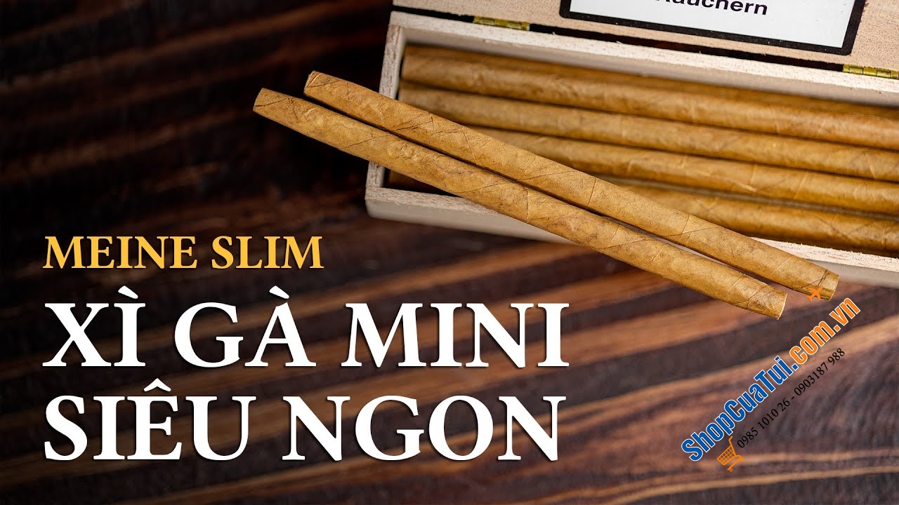 Xì Gà Mini Chính Hãng Meine  Slim Brasil 25 điều - Cigar cho tất cả mọi người