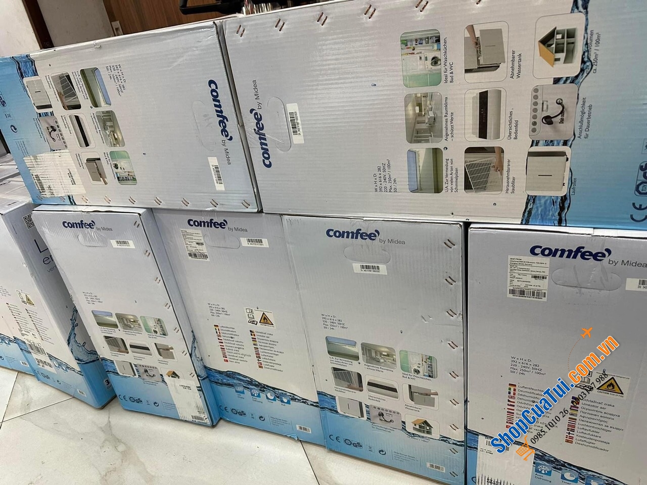 Hút ẩm comfee MDDP-50DEN7 công suất 50L - HÚT ẨM LỰC SĨ - HÚT SIÊU KHỎE với công suất 775 Watt phù hợp cho phòng diện tích lên đến 100m²