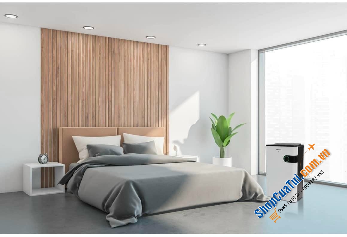 Máy hút ẩm Medion MD11132 loại 24 lít thích hợp cho các phòng tới 40m2, giúp nhà thật khô thoáng, sạch vi khuẩn