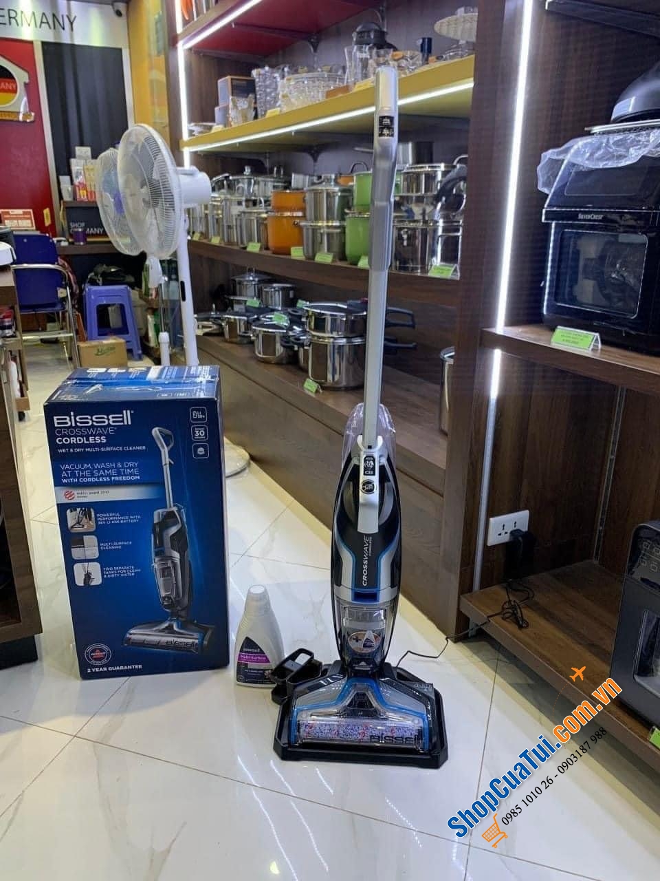 MÁY HÚT BỤI, LAU NHÀ KHÔNG DÂY BISSELL 25821