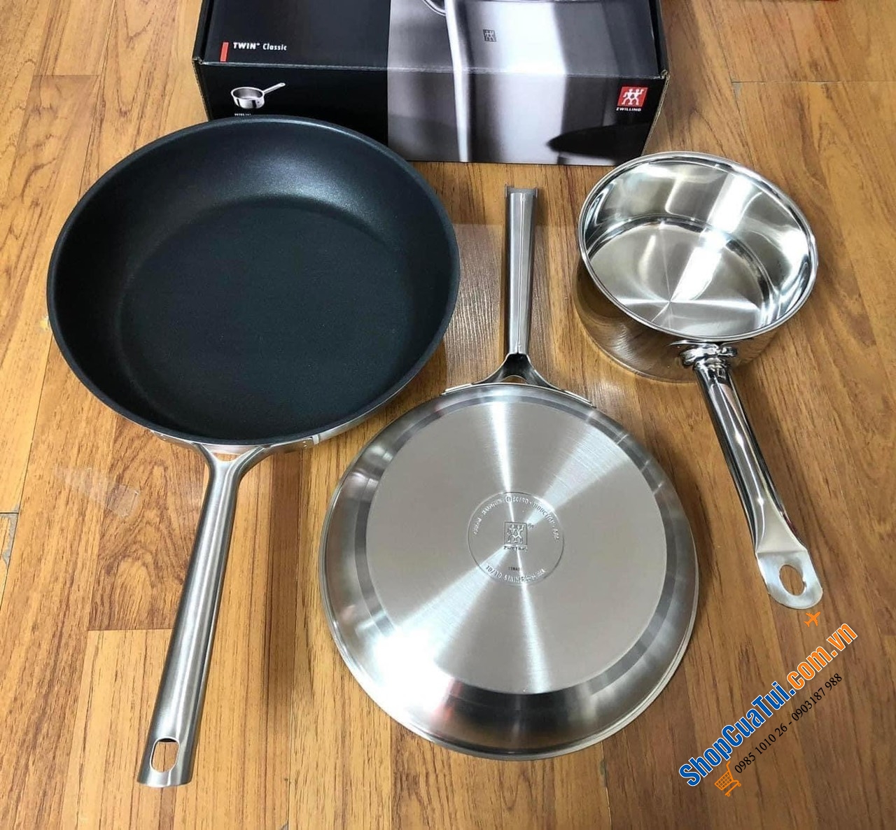 BỘ NỒI CAO CẤP ZWILLING COOWARE SET 6 MÓN