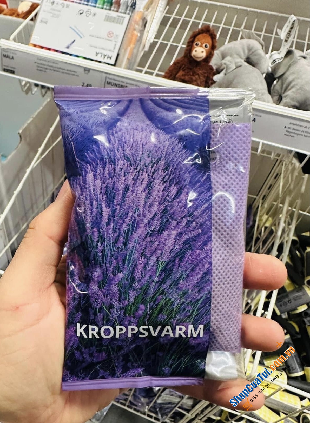 TÚI OẢI HƯƠNG - BẠC HÀ  KHÔ IKEA.
