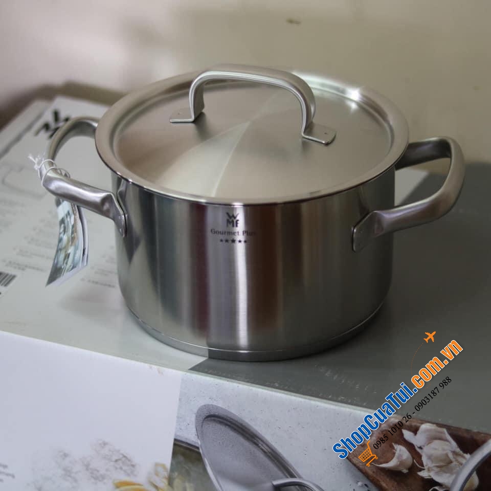 Bộ Nồi WMF Gourmet Plus 5 Món - mua lần dùng mãi mãi - WMF Topf-Set Gourmet Plus 5tlg, Made in Germany