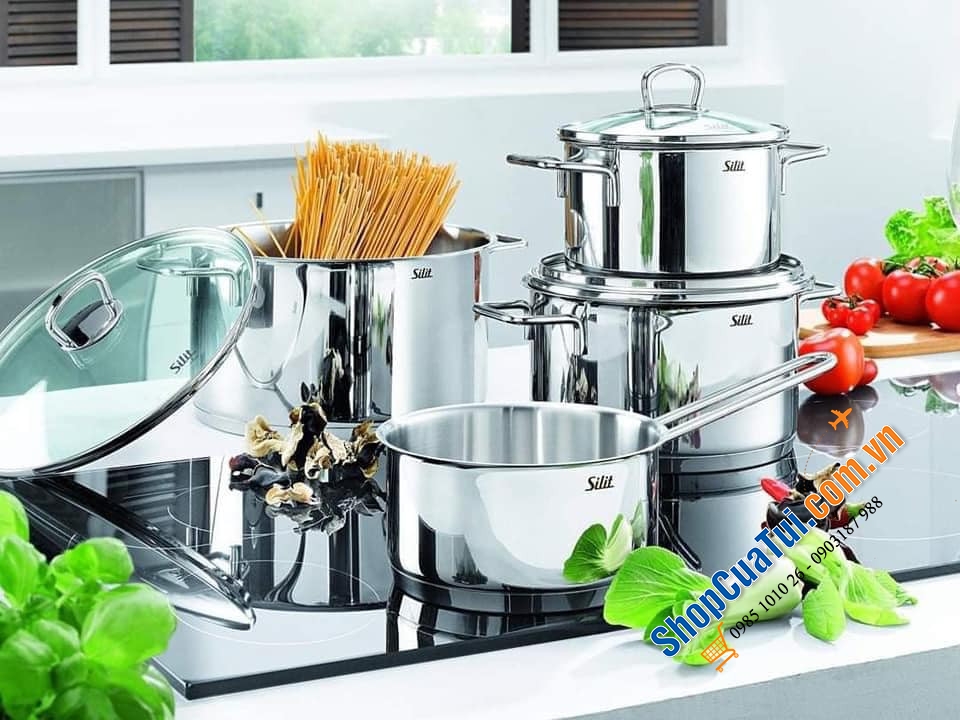 Bộ nồi Silit Alicante 10 món dòng mới nhất của serie nồi 10 Silit