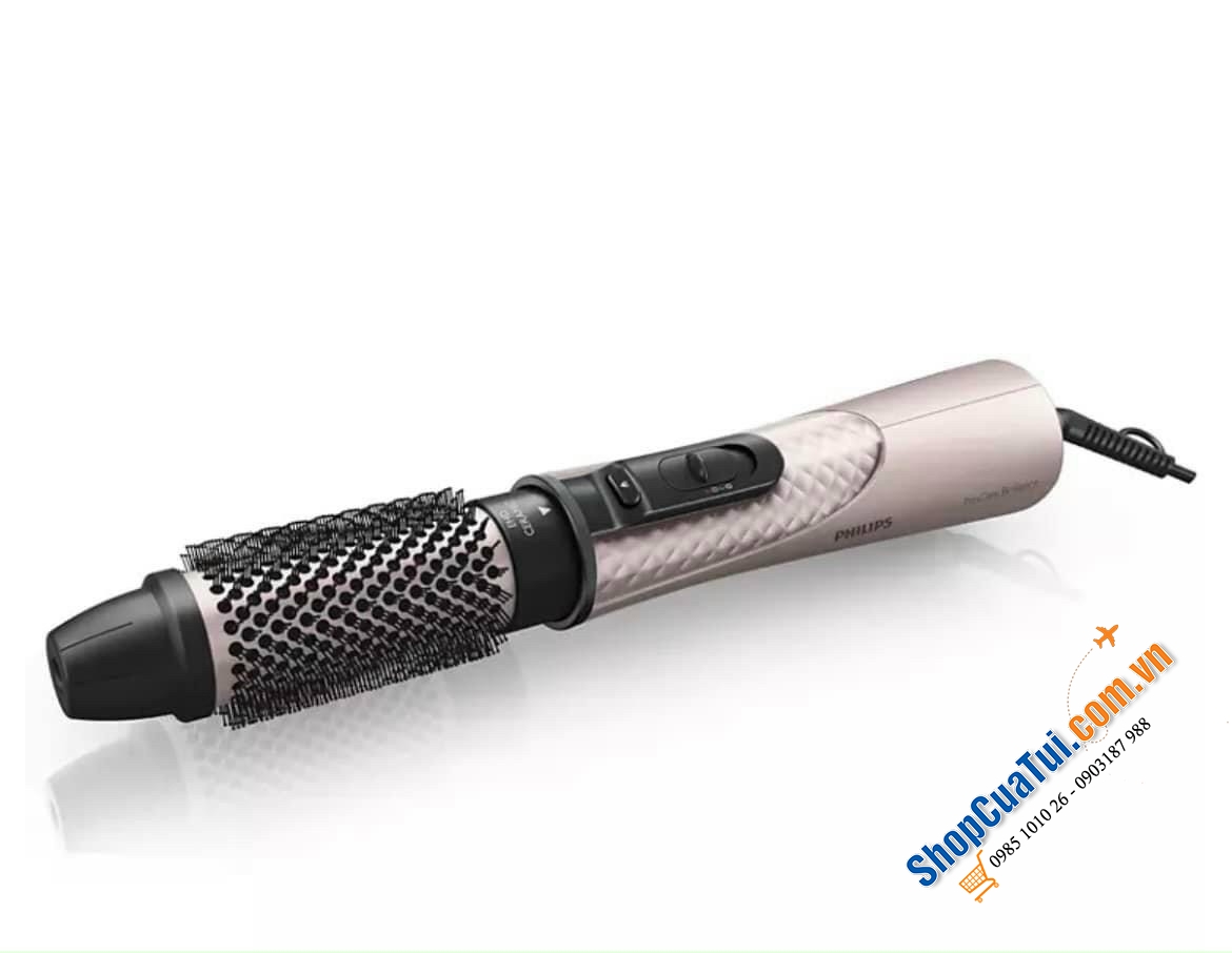 Máy sấy tóc, Bộ lược sấy và tạo kiểu tóc Philips BHA530/00 5in1 với 5 phụ kiện giúp sấy khô và tạo kiểu tóc đa dạng, chăm sóc tóc bóng mượt hoàn hảo nhờ chức năng ion hoá