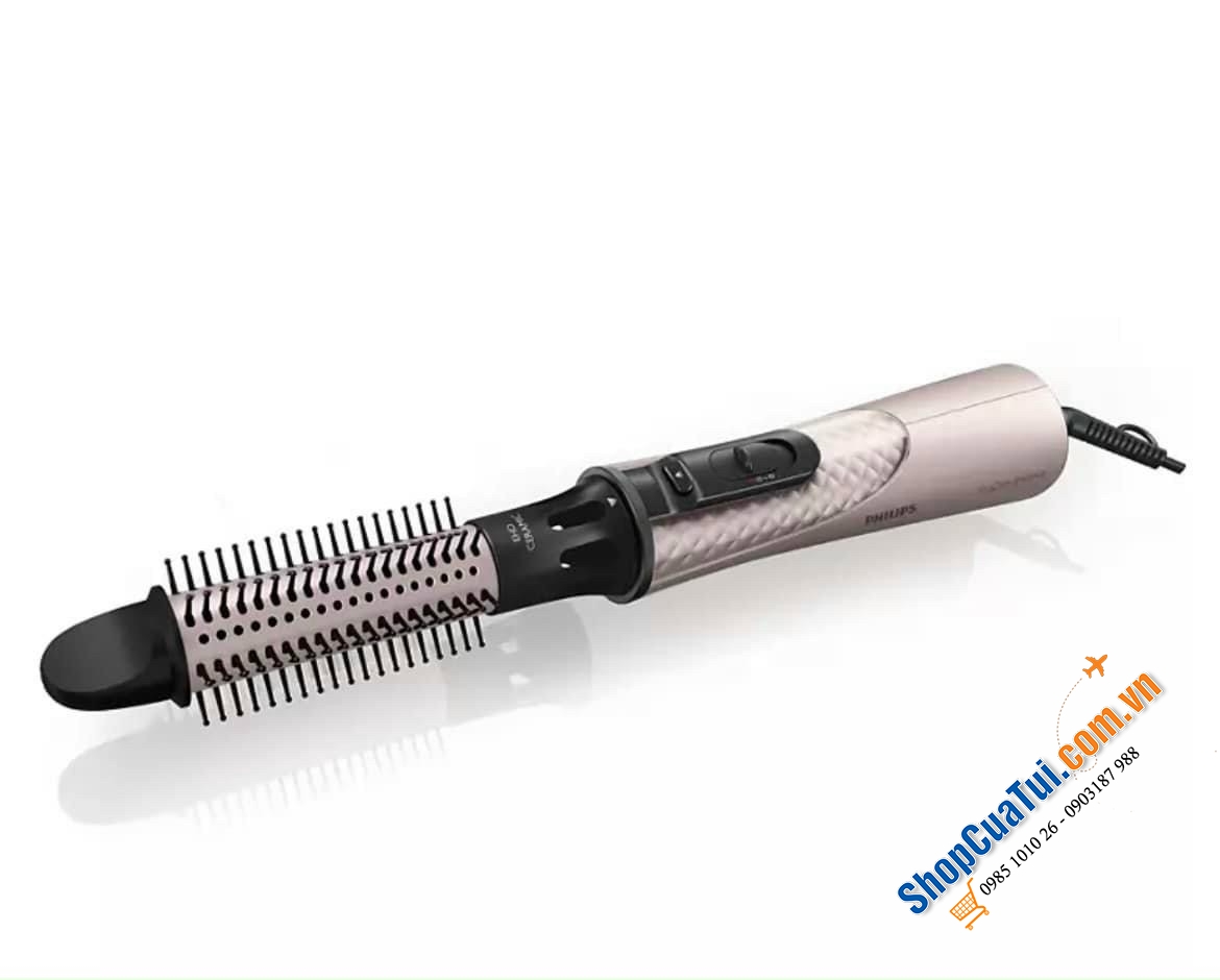 Máy sấy tóc, Bộ lược sấy và tạo kiểu tóc Philips BHA530/00 5in1 với 5 phụ kiện giúp sấy khô và tạo kiểu tóc đa dạng, chăm sóc tóc bóng mượt hoàn hảo nhờ chức năng ion hoá
