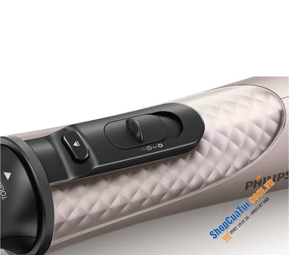 Máy sấy tóc, Bộ lược sấy và tạo kiểu tóc Philips BHA530/00 5in1 với 5 phụ kiện giúp sấy khô và tạo kiểu tóc đa dạng, chăm sóc tóc bóng mượt hoàn hảo nhờ chức năng ion hoá