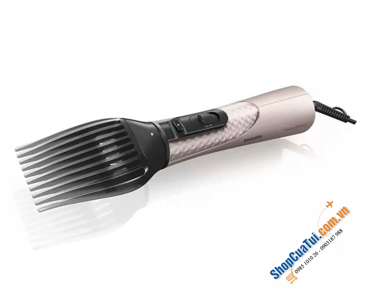 Máy sấy tóc, Bộ lược sấy và tạo kiểu tóc Philips BHA530/00 5in1 với 5 phụ kiện giúp sấy khô và tạo kiểu tóc đa dạng, chăm sóc tóc bóng mượt hoàn hảo nhờ chức năng ion hoá