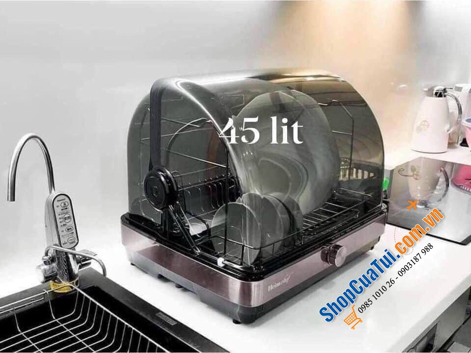 Máy sấy bát, Máy sấy tiệt trùng bát đĩa Heim Chef HTD-600 dung tích 45 lít