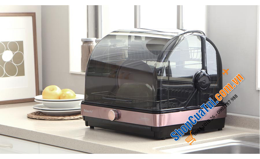 Máy sấy bát, Máy sấy tiệt trùng bát đĩa Heim Chef HTD-600 dung tích 45 lít