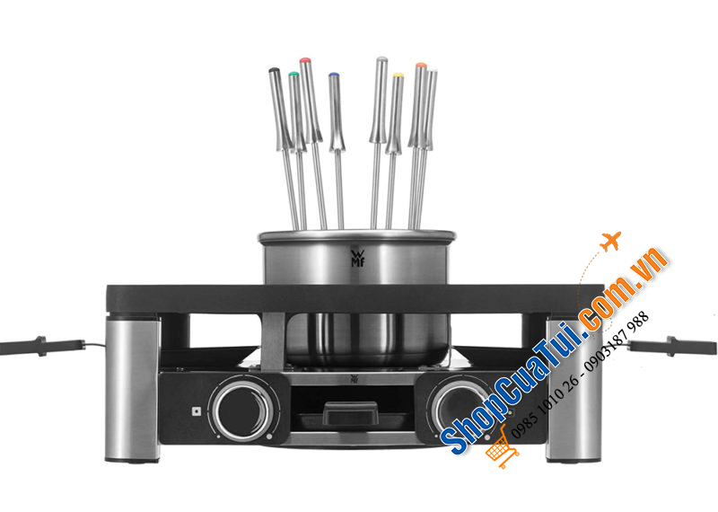 Model mới: Bếp nướng kiêm lẩu WMF Lumero  Gourmet Station đa năng 3in1 1800W