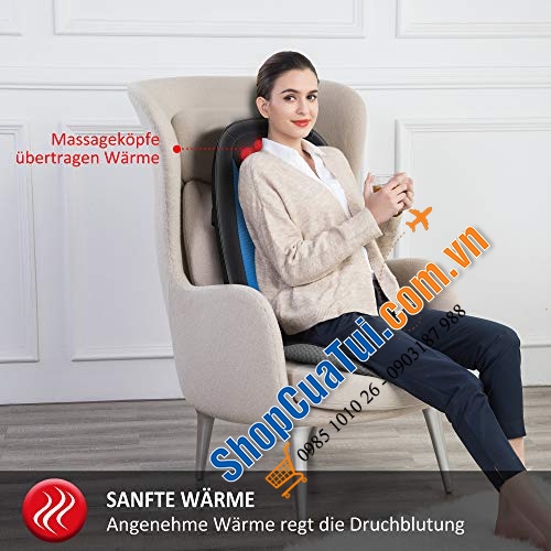 GHẾ MASSAGE TOÀN THÂN MEDISANA MC 85L - chăm sóc toàn diện từ vùng cổ, lưng và hông