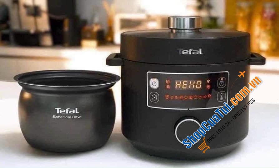 Nồi áp suất điện đa năng Tefal CY754830 Turbo Cuisine.