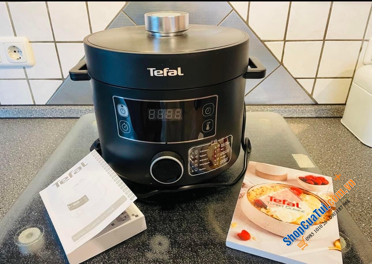 Nồi áp suất điện đa năng Tefal CY754830 Turbo Cuisine.