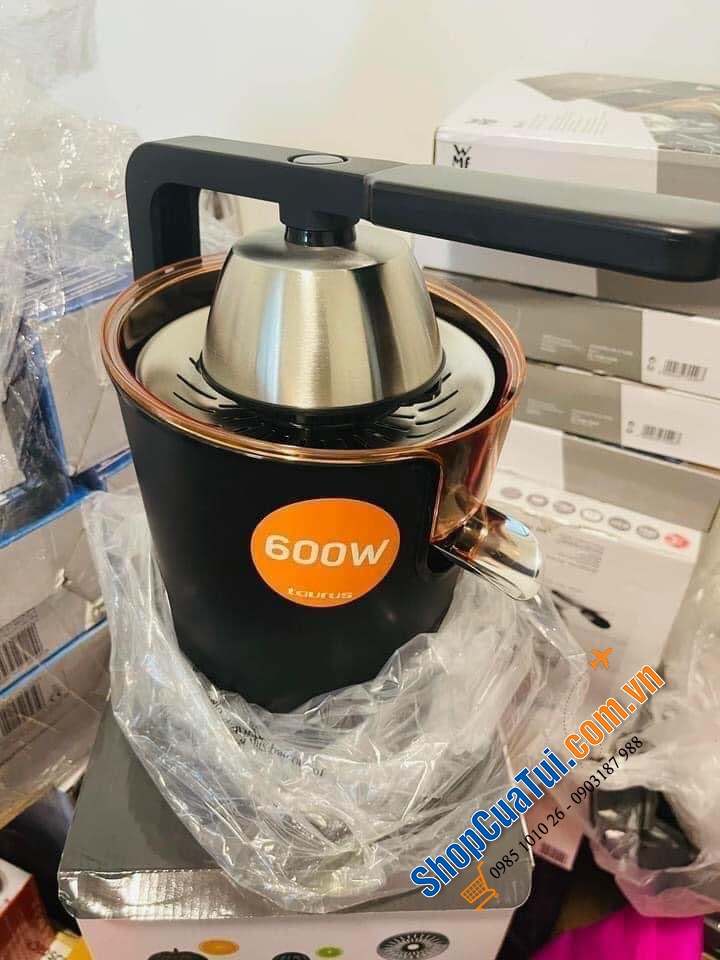 Vắt cam cần đẩy Taurus SQ600X công suất khoẻ 600W nằm trong thiết kế sang trọng, thời thượng