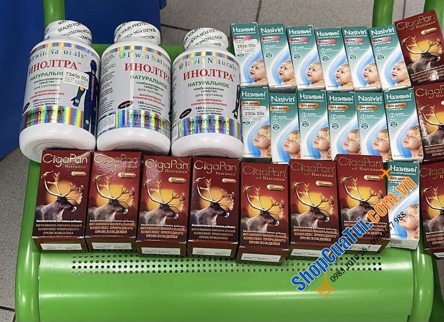 THUỐC NHỎ MŨI NASIVIN 0,025% CHO CÁC BÉ TỪ 2 - 6 TUỔI CỦA NGA 10ml – ĐIỀU TRỊ SỔ MŨI, CHẢY MŨI, NGHẸT MŨI ĐỜM ĐẶC