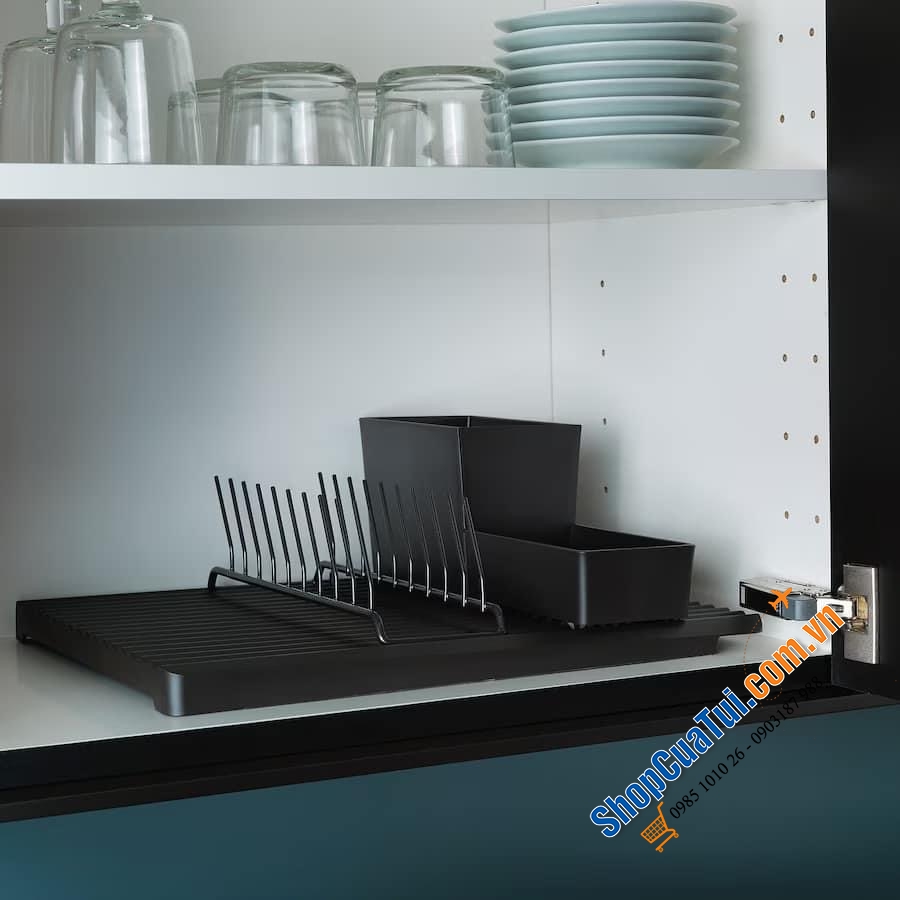 GIÁ ĐỂ ĐĨA - THỚT MỎNG - NẮP VUNG IKEA RINNIG.