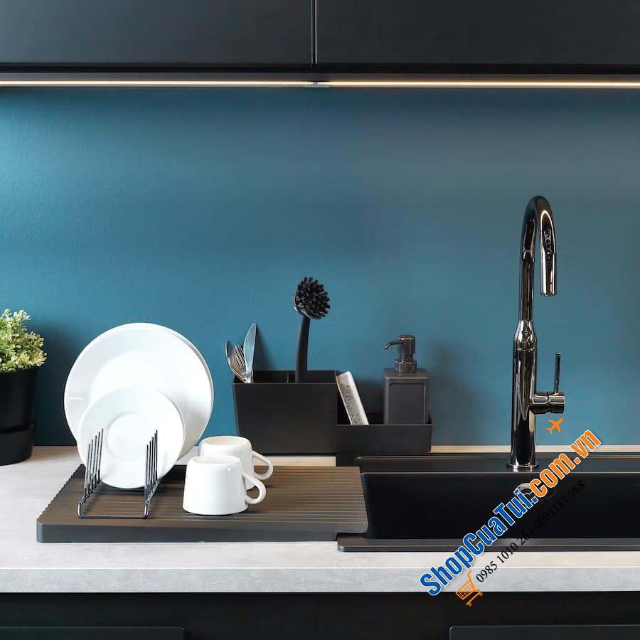 GIÁ ĐỂ ĐĨA - THỚT MỎNG - NẮP VUNG IKEA RINNIG.