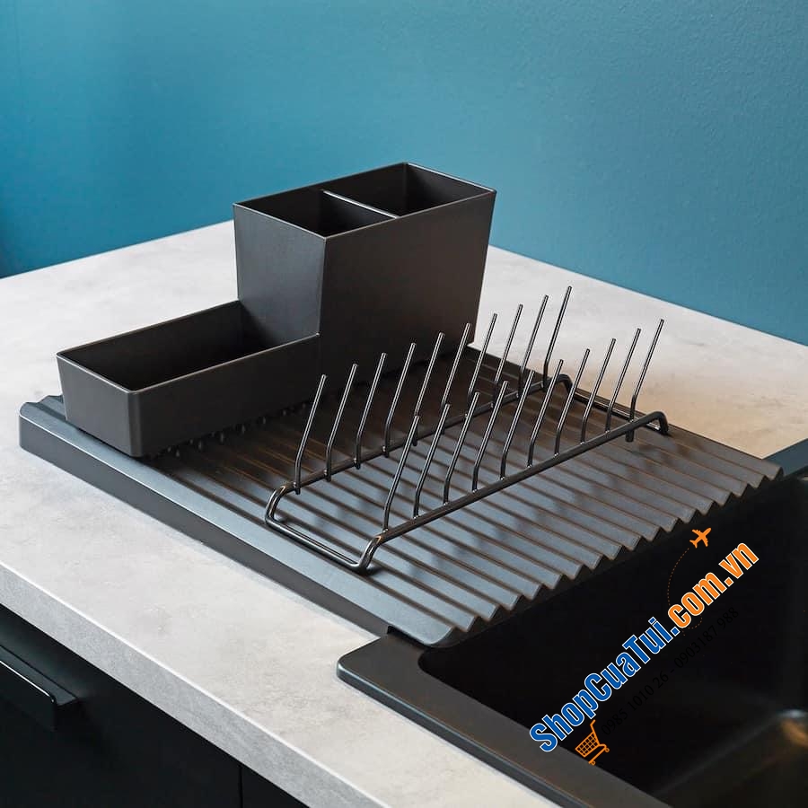 GIÁ ĐỂ ĐĨA - THỚT MỎNG - NẮP VUNG IKEA RINNIG.