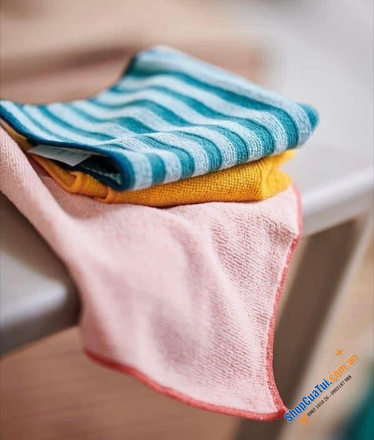 SET 3 KHĂN LAU ĐA NĂNG IKEA PEPPRIG - HÀNG MUA TRỰC TIẾP TẠI ĐỨC.