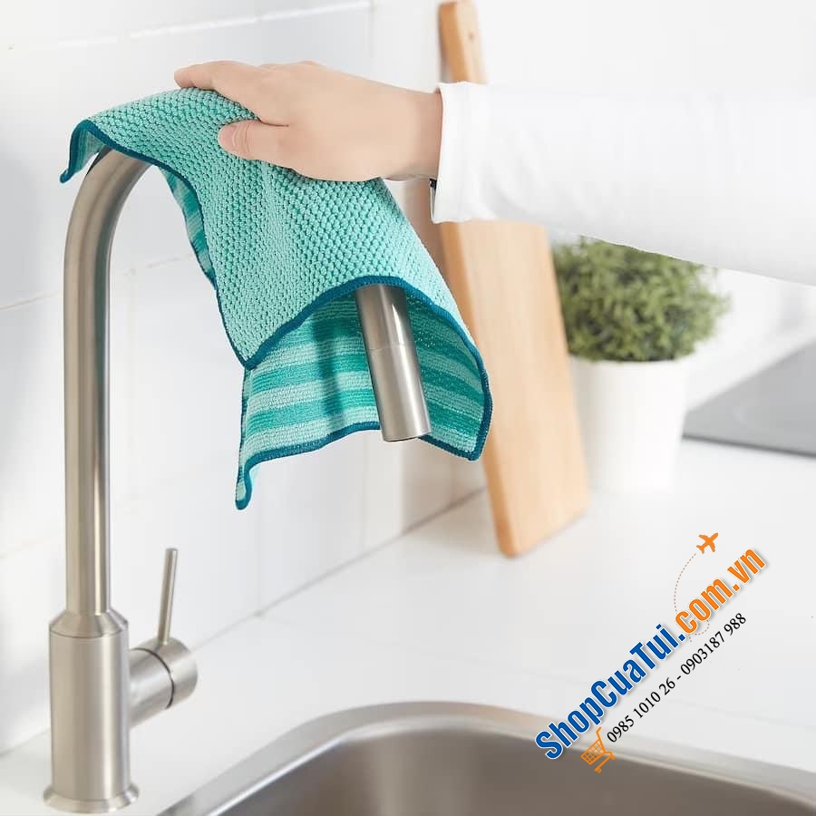 SET 3 KHĂN LAU ĐA NĂNG IKEA PEPPRIG - HÀNG MUA TRỰC TIẾP TẠI ĐỨC.