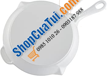 CHẢO STAUB 26 CM MÀU TRẮNG 2 miệng rót đẹp ngất ngây