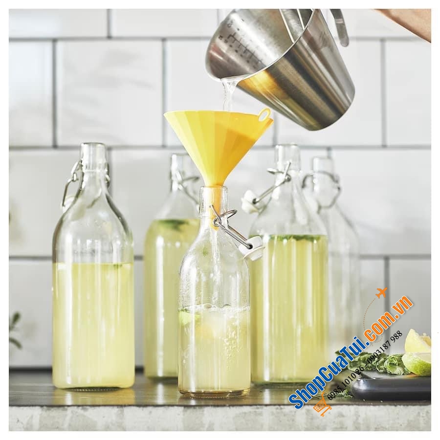 PHỄU NHỰA CHIẾT RÓT UPPFYLLD IKEA ĐỨC - MADE IN SLOVENIA.