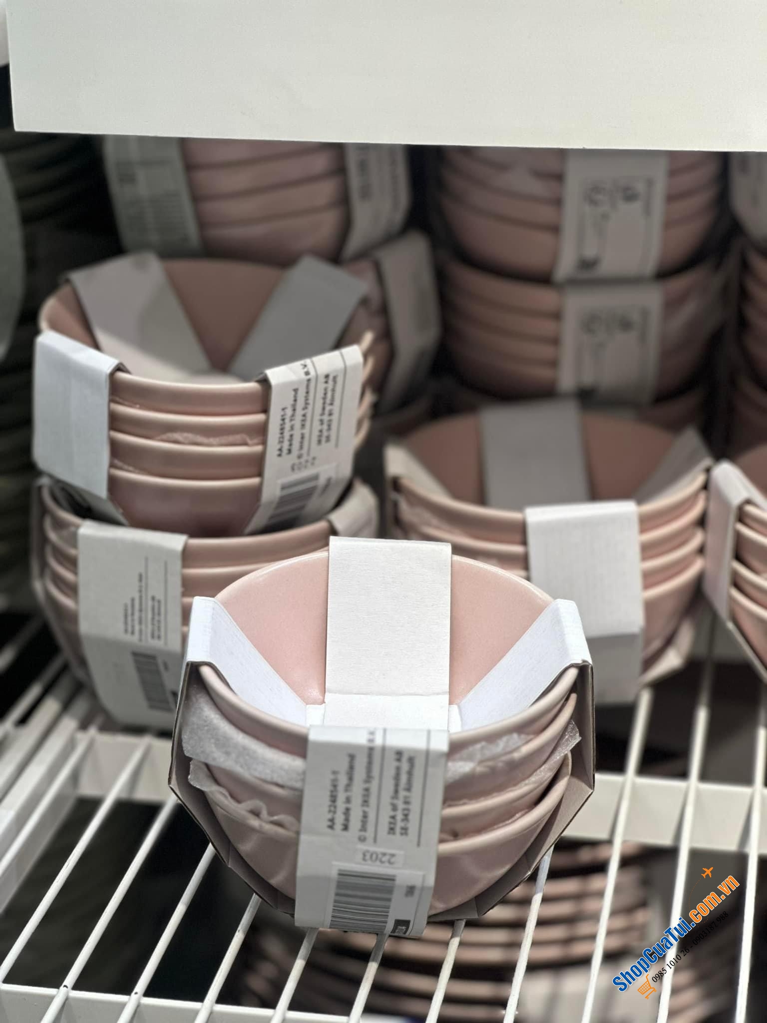 SET BÁT ĂN CƠM TỨ SẮC IKEA ĐỨC 12 CM - MADE IN ROMANIA.