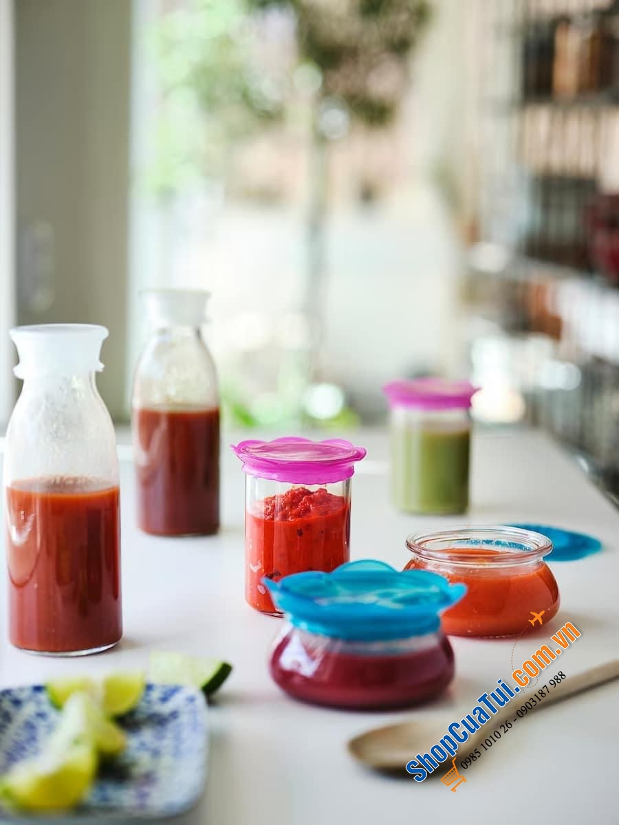 Set 3 NẮP SILICON IKEA ÖVERMÄT.