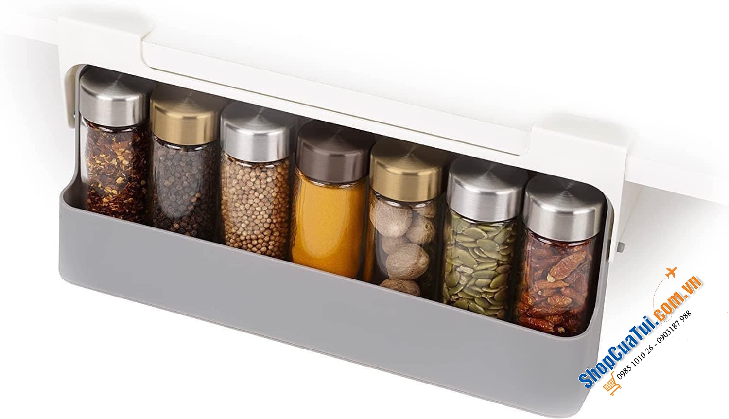 Giá treo sắp xếp gia vị gọn gàng, thông minh Joseph Joseph 85147.