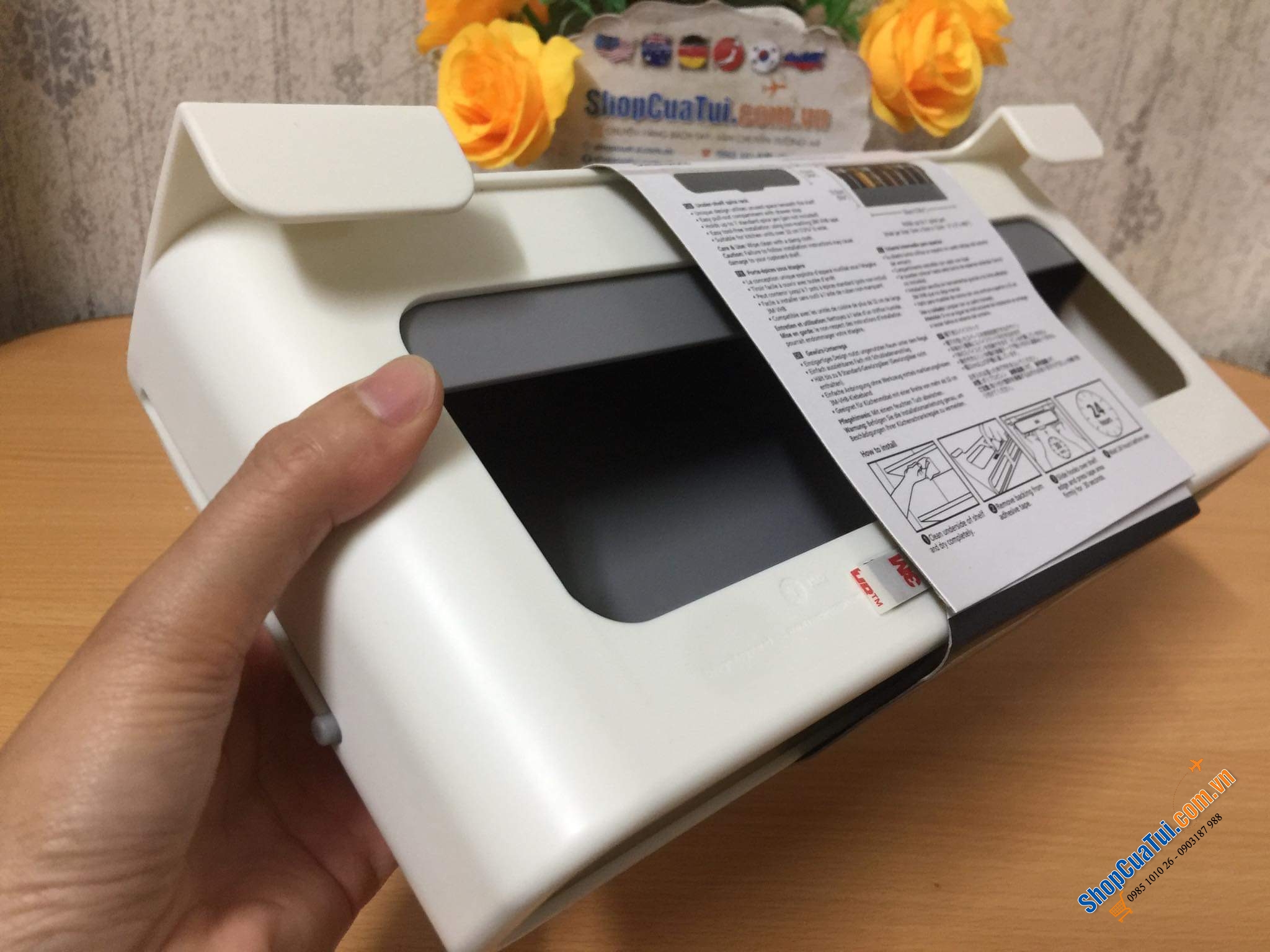 Giá treo sắp xếp gia vị gọn gàng, thông minh Joseph Joseph 85147.