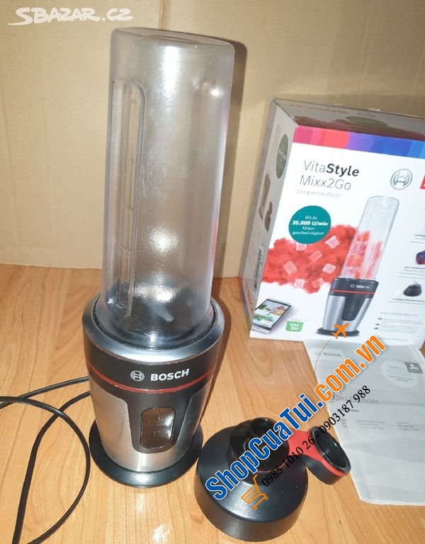 MÁY XAY SINH TỐ MANG ĐI BOSCH MMBM700MDE FROM GERMANY - SIÊU XỊN SÒ, CỰC BỀN VÀ KHỎE