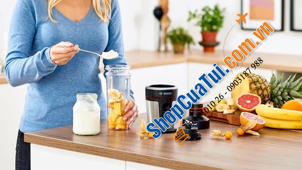 MÁY XAY SINH TỐ MANG ĐI BOSCH MMBM700MDE FROM GERMANY - SIÊU XỊN SÒ, CỰC BỀN VÀ KHỎE