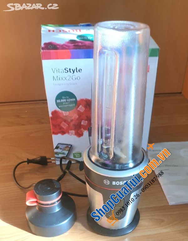 MÁY XAY SINH TỐ MANG ĐI BOSCH MMBM700MDE FROM GERMANY - SIÊU XỊN SÒ, CỰC BỀN VÀ KHỎE