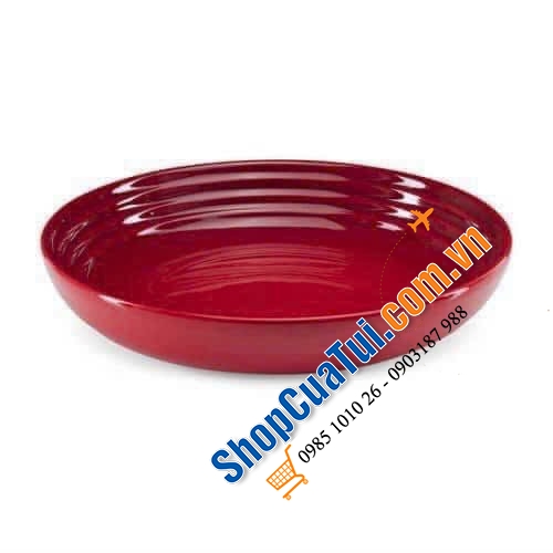 ĐĨA SÂU LÒNG LE CREUSET 22CM ĐỎ, CAM, HỒNG, XANH MARSEILLE, XANH DEEPTEAL, XANH CARIBE