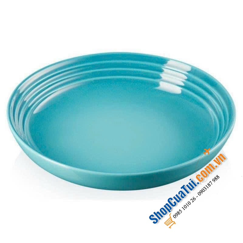 ĐĨA SÂU LÒNG LE CREUSET 22CM ĐỎ, CAM, HỒNG, XANH MARSEILLE, XANH DEEPTEAL, XANH CARIBE