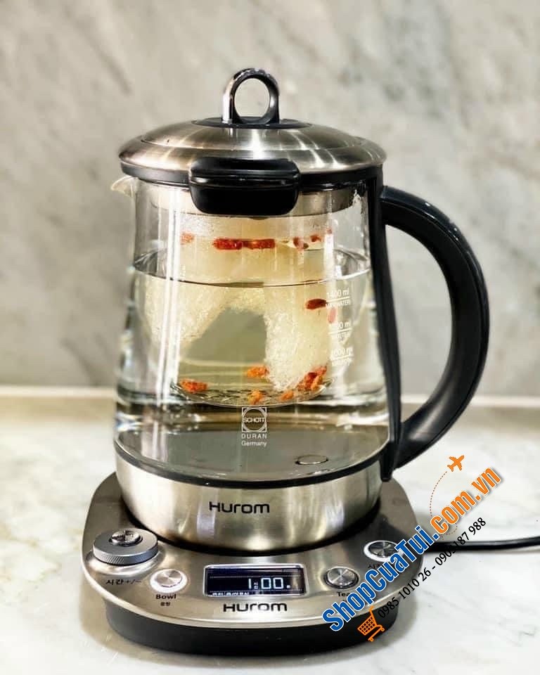 LÕI THỦY TINH CHƯNG YẾN HUROM CHÍNH HÃNG SƠ CUA (dùng được cho cả máy chưng yến Tefal)