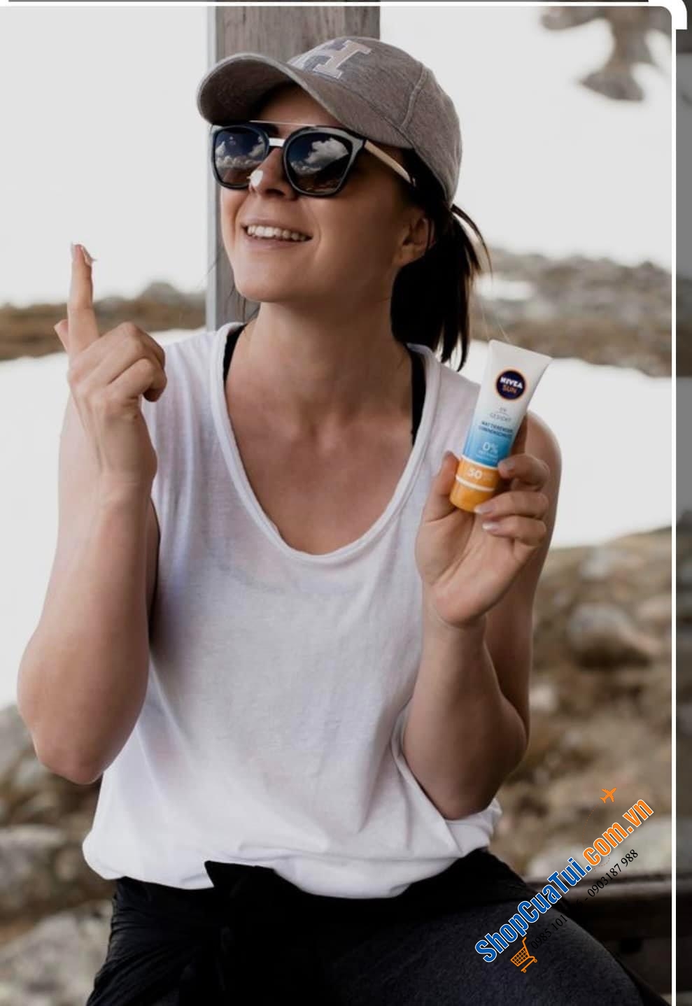 KEM CHỐNG NẮNG NIVEA SUN UV GESICHT SPF 50 dành cho da mặt.