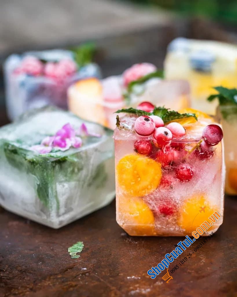 KHAY LÀM ĐÁ CÓ NẮP PROFISSIMO