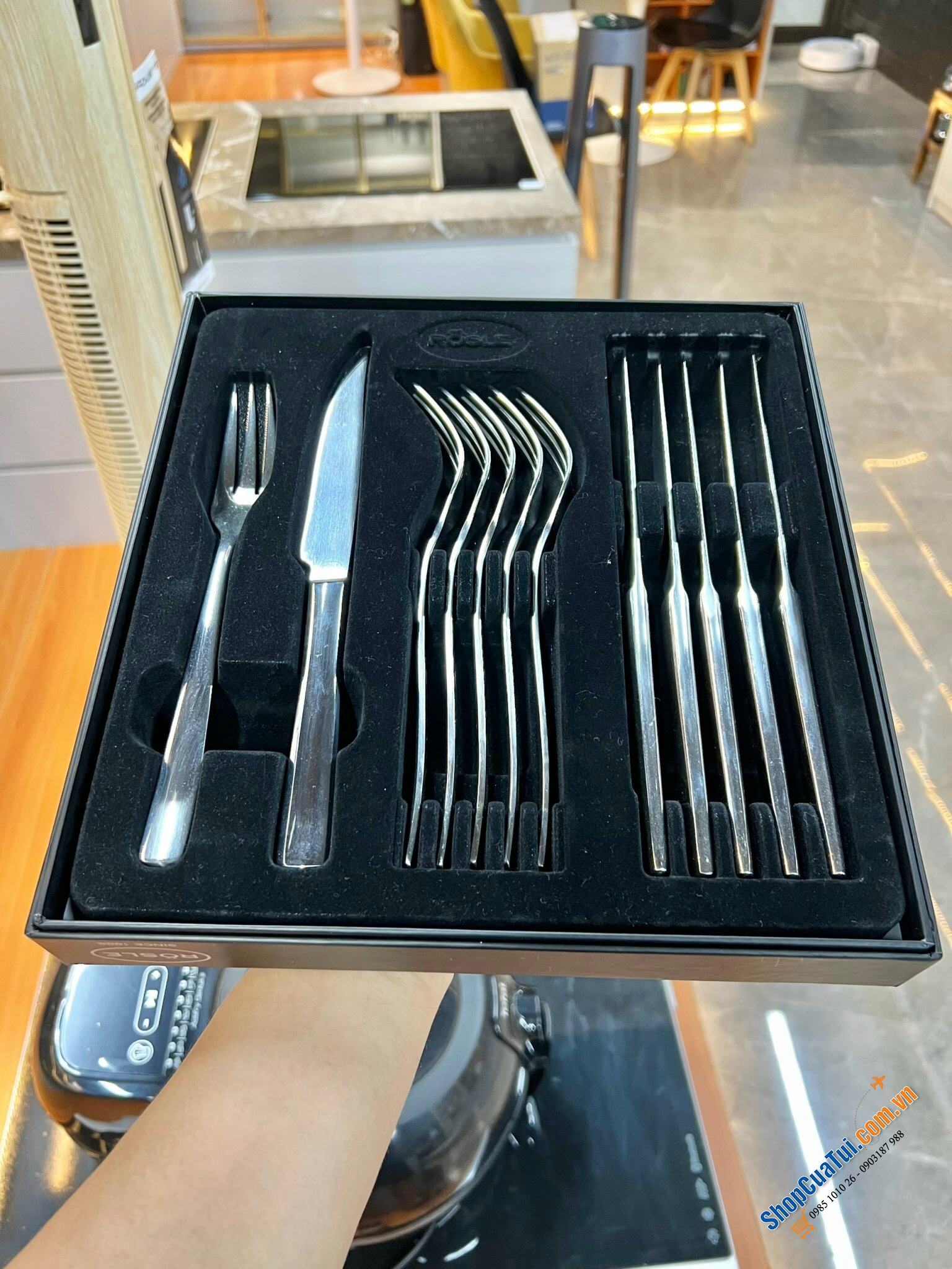 Bộ Dao Dĩa Rösle Elegance 13789 gồm 12 món
