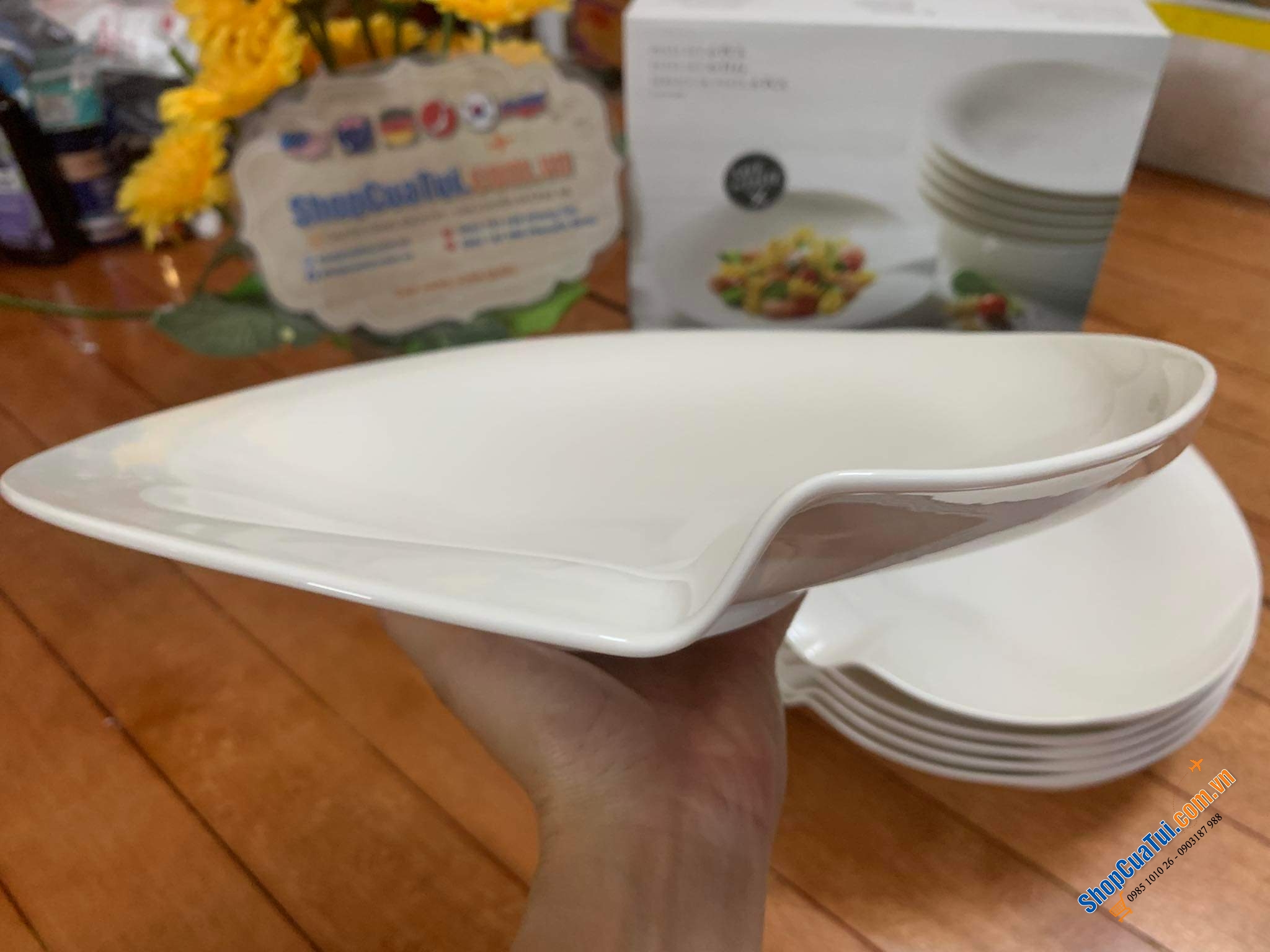 Set 6 bát đĩa Villeroy & Boch Pasta Passion 30,5cm made in Germany