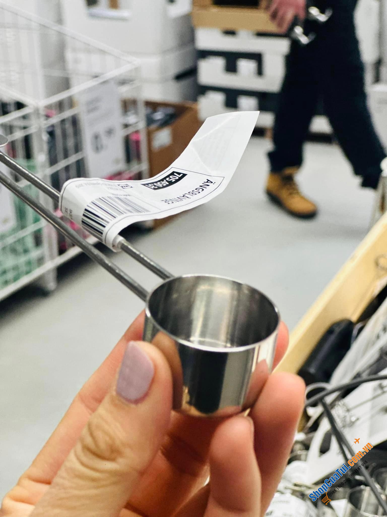 Thìa xúc cà phê, trà, đường, gia vị IKEA.