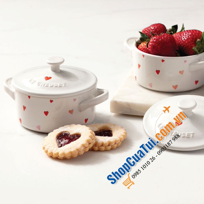 NỒI GỐM SỨ MINI LE CREUSET 10CM