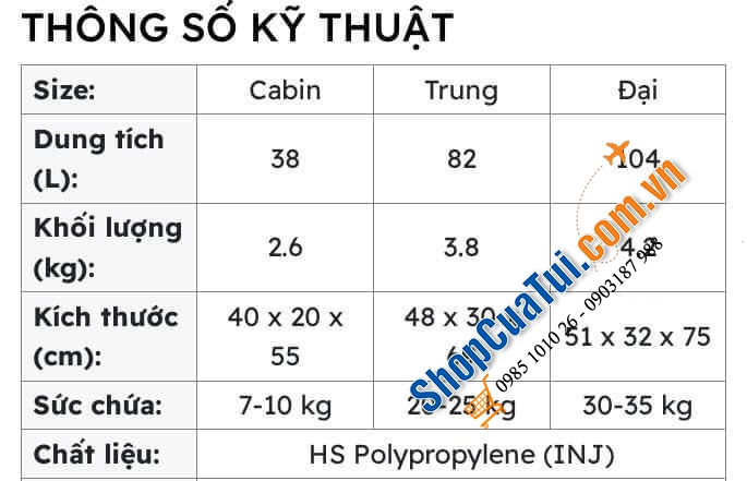 Set 3 vali kéo Samsonite Magnum ECO - Made in EU - Khoá ngoài, 3 màu xanh, đen, cam size S,M,L (có bán lẻ từng chiếc)