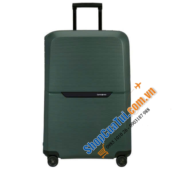 Set 3 vali kéo Samsonite Magnum ECO - Made in EU - Khoá ngoài, 3 màu xanh, đen, cam size S,M,L (có bán lẻ từng chiếc)