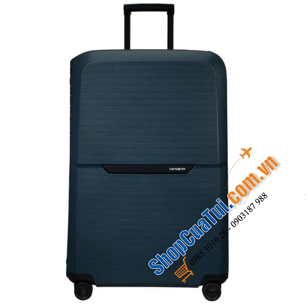 Set 3 vali kéo Samsonite Magnum ECO - Made in EU - Khoá ngoài, 3 màu xanh, đen, cam size S,M,L (có bán lẻ từng chiếc)