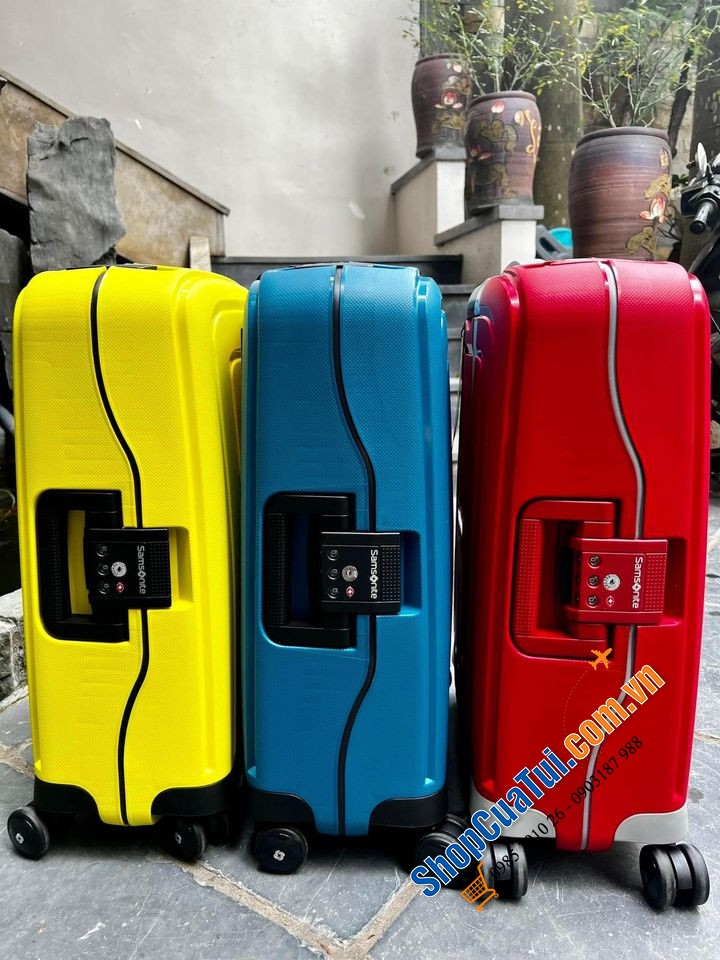 VALI SAMSONITE S CURE SIZE CABIN - MADE IN EU đủ 5 mầu siêu đẹp