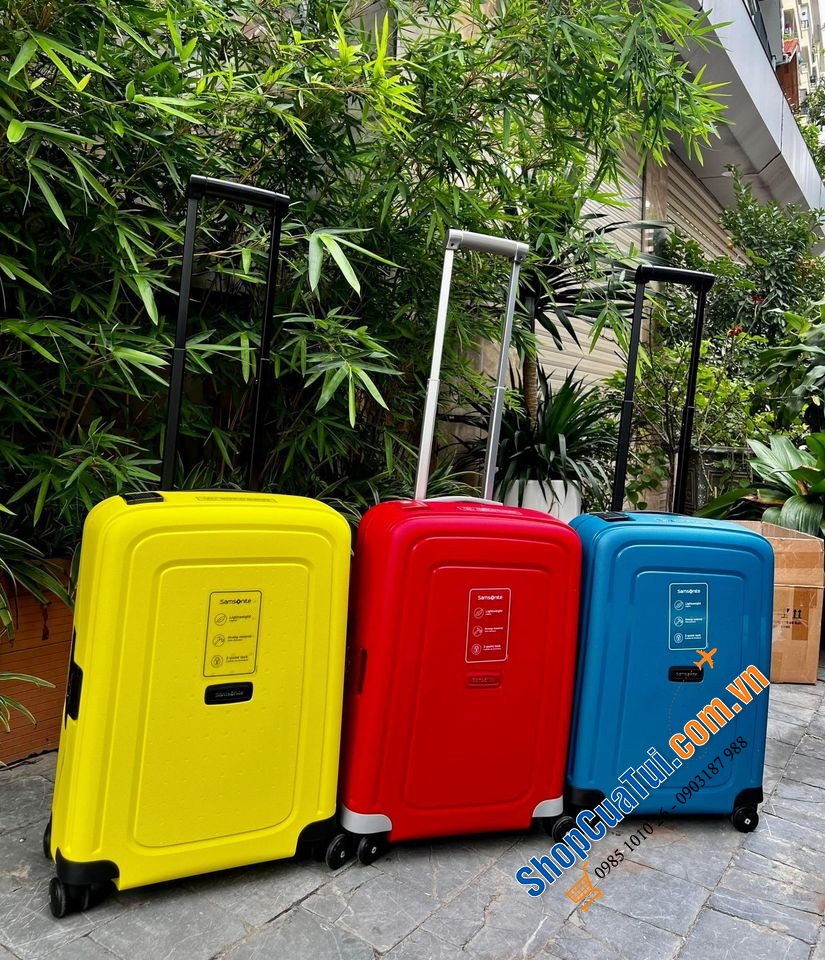 VALI SAMSONITE S CURE SIZE CABIN - MADE IN EU đủ 5 mầu siêu đẹp