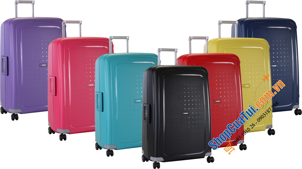 VALI SAMSONITE S CURE SIZE CABIN - MADE IN EU đủ 5 mầu siêu đẹp